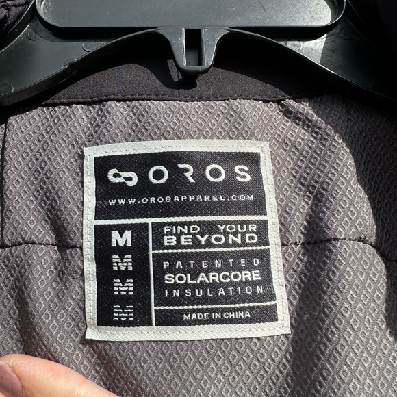 Women’s OROS Black Zip Up Jacket M - Picture 3 of 7